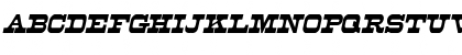 DuncanCondensed Italic Font
