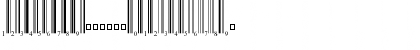 EAN-13B Regular Font EAN-13B Regular Font