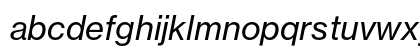 Neue Haas Grotesk T W0556 Italic
