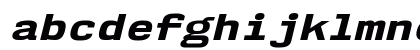 NK57 Monospace Expanded ExtraBold Italic