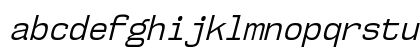 NK57 Monospace Semi-Condensed Book Italic