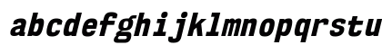 NK57 Monospace Semi-Condensed ExtraBold Italic