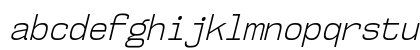 NK57 Monospace Semi-Condensed Light Italic