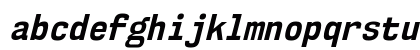 NK57 Monospace Semi-Condensed Bold Italic