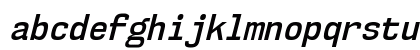 NK57 Monospace Semi-Condensed SemiBold Italic