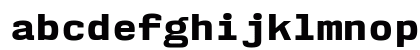NK57 Monospace Semi-Expanded ExtraBold