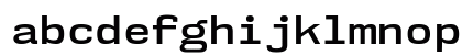 NK57 Monospace Semi-Expanded SemiBold