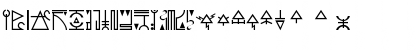 Eldar Runes Normal Font