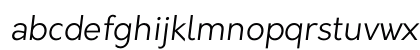 Orkney Light LightItalic