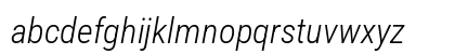 Roboto Condensed Light Italic