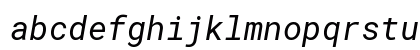 RobotoMono Nerd Font Italic RobotoMono Nerd Font Italic