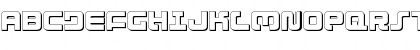Exedore 3D Regular Font Exedore 3D Regular Font