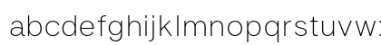 Tribby Grotesk UltraLight Regular