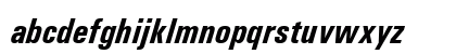 Univers Condensed Bold Italic