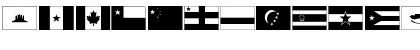 Flags Normal Font
