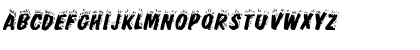 FlamingDisplayCaps Italic Font