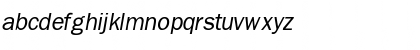 FranklinGothicLightSSK Italic Font