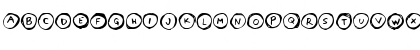 Letters in Circles Regular Font Letters in Circles Regular Font
