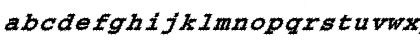 FZ BASIC 54 SPIKED ITALIC Normal Font