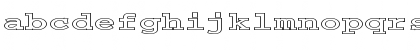 FZ DIGITAL 3 HOLLOW EX Normal Font