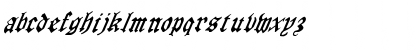 FZ GOTHIC 4 ITALIC Normal Font