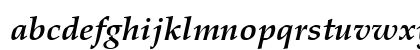 Palatino S Bold Italic