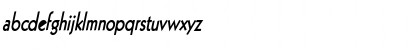 Geo 112 Condensed Bold Italic Font