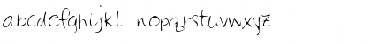 GinasHand Regular Font GinasHand Regular Font