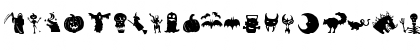 Halloween_Bats 01 Regular Font Halloween_Bats 01 Regular Font