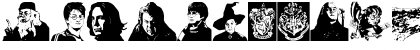 Harry Potter and the Dingbats Regular Font Harry Potter and the Dingbats Regular Font