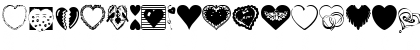 Hearts Galore Regular Font