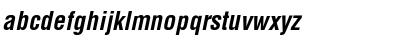 Helvetica Condensed Bold Italic Font
