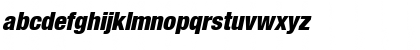 Helvetica97-CondensedBlack BlackItalic Font