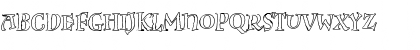 InkpotFitcapsOutline Regular Font