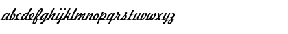 JotsCondensed Italic Font JotsCondensed Italic Font