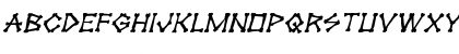 xBONES Rough Italic Italic Font xBONES Rough Italic Italic Font