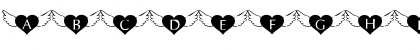 LCR Angelic Hearts Regular Font LCR Angelic Hearts Regular Font