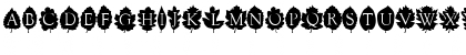 Leaves Medium Font Leaves Medium Font