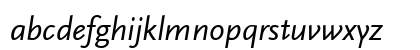 ScalaSans RegularItalic