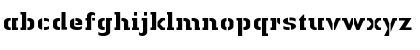 LTAuthenticStencil Heavy Font