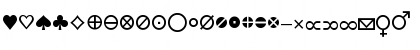 LTHeureka Glyphs Regular Font LTHeureka Glyphs Regular Font