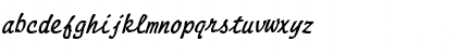 Manuscript Condensed BoldItalic Font
