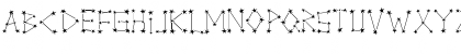 Milky Way Stars Regular Font Milky Way Stars Regular Font