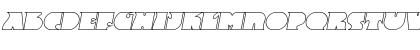 Big Moma Outline SF Italic Font