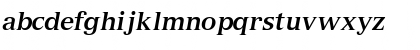 NuanceSSK Bold Italic Font