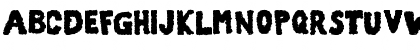 101! Corroded Regular Font 101! Corroded Regular Font