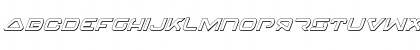 4114 Blaster 3D Italic Italic Font