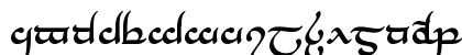 Tengwar Annatar Bold Tengwar Annatar Bold