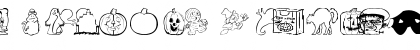 AEZ halloween dingbats Normal Font AEZ halloween dingbats Normal Font
