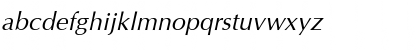 AGOpusHighResolution Oblique Font